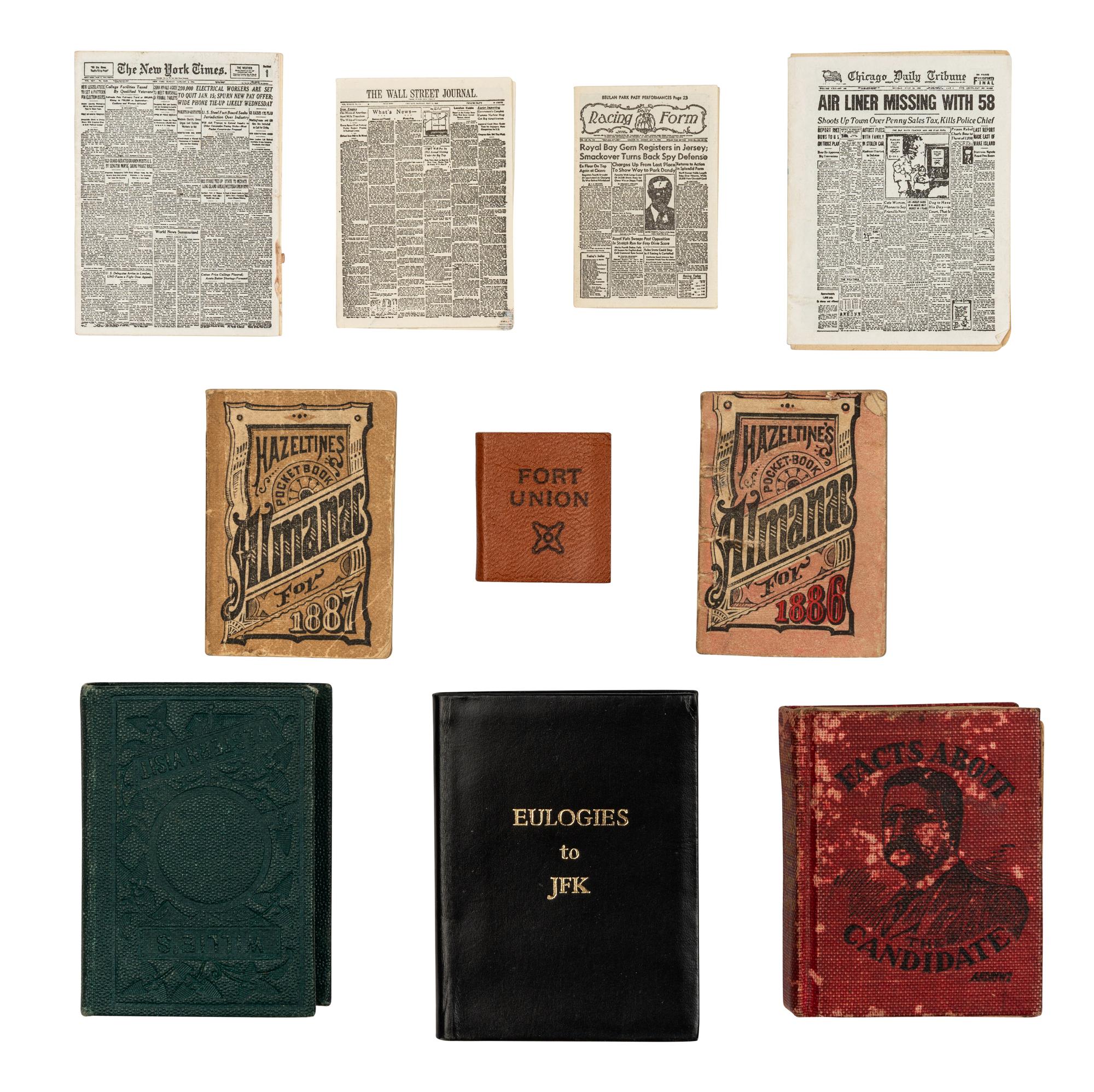 [MINIATURE BOOKS] -- [LINCOLN, Abraham (1809-1865.)]. A group of 6 works by or about Lincoln, comprising: