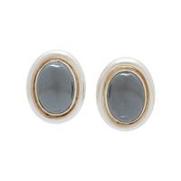Paloma Picasso, Tiffany & Co., Silver & Hematite Earrings