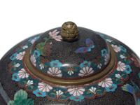 Three Japanese Cloisonne Articles