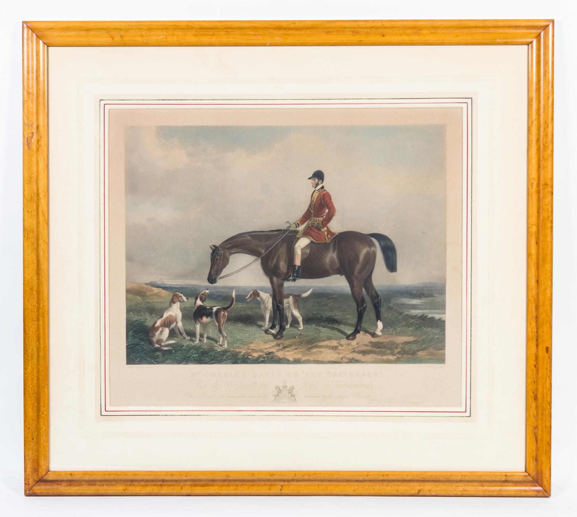 After William H. and Henry Barraud, (British, 19th century), Mr. Charles Davis on "The Traverser"