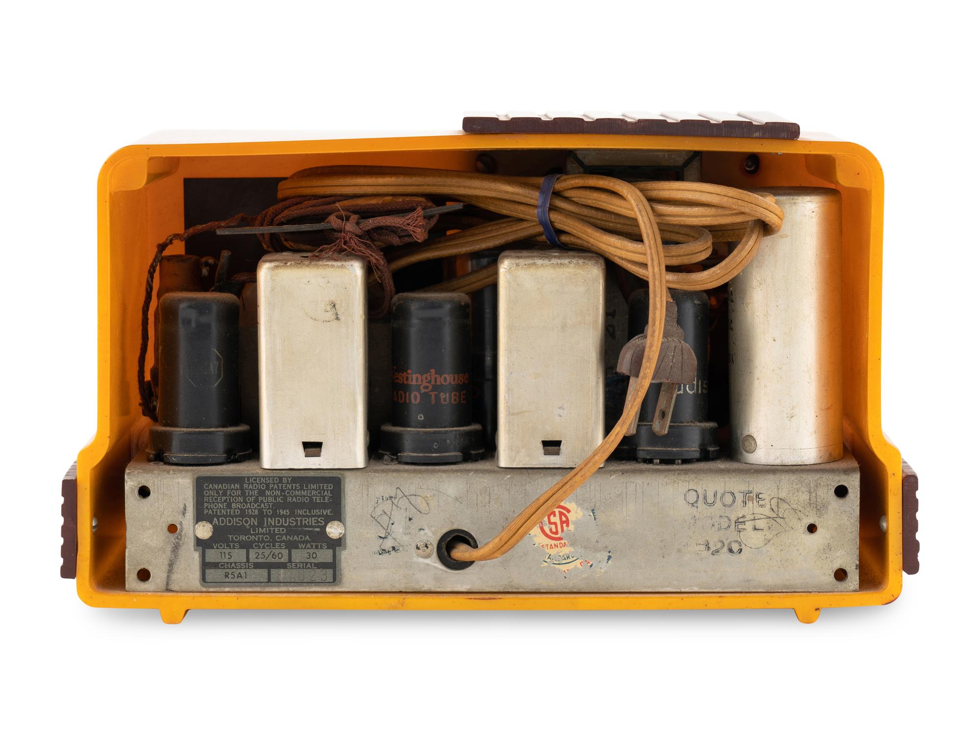 An Addison A2 Waterfall Grille Radio