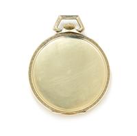 A 14 Karat Yellow Gold 'Riverside' Open Face Pocket Watch, Waltham, Circa 1923, 38.30 dwts.