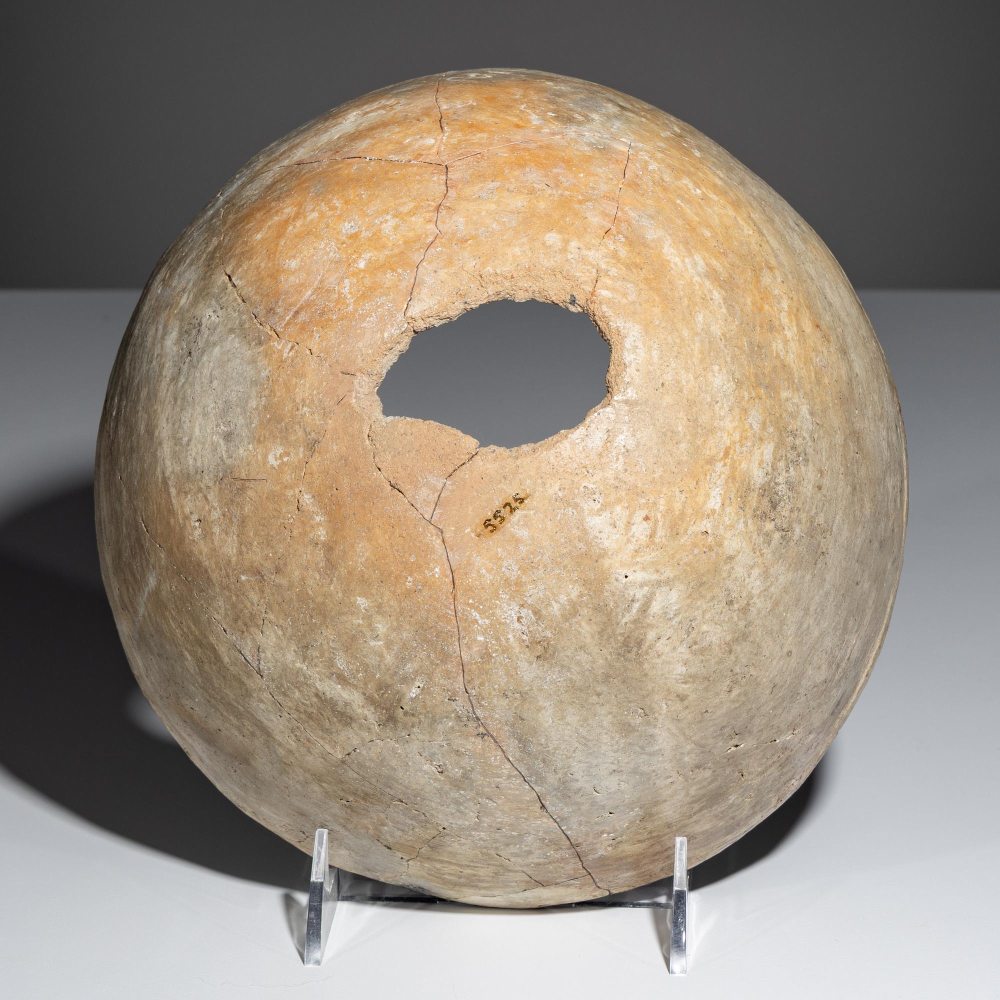 Ancestral Pueblo, Mimbres Black-on-White Pottery Bowl, Transformational Fish