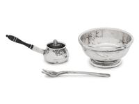 A Group of American Silver Miniature Table Articles