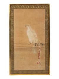 A Set of Four Chinese Ink and Watercolor Paintings