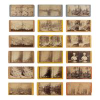 Muybridge, Eadweard (1830-1904). A group of 32 stereoviews of the Yosemite Valley, ca 1860s-70s.