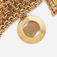 A 14K Yellow Gold Charm Bracelet
