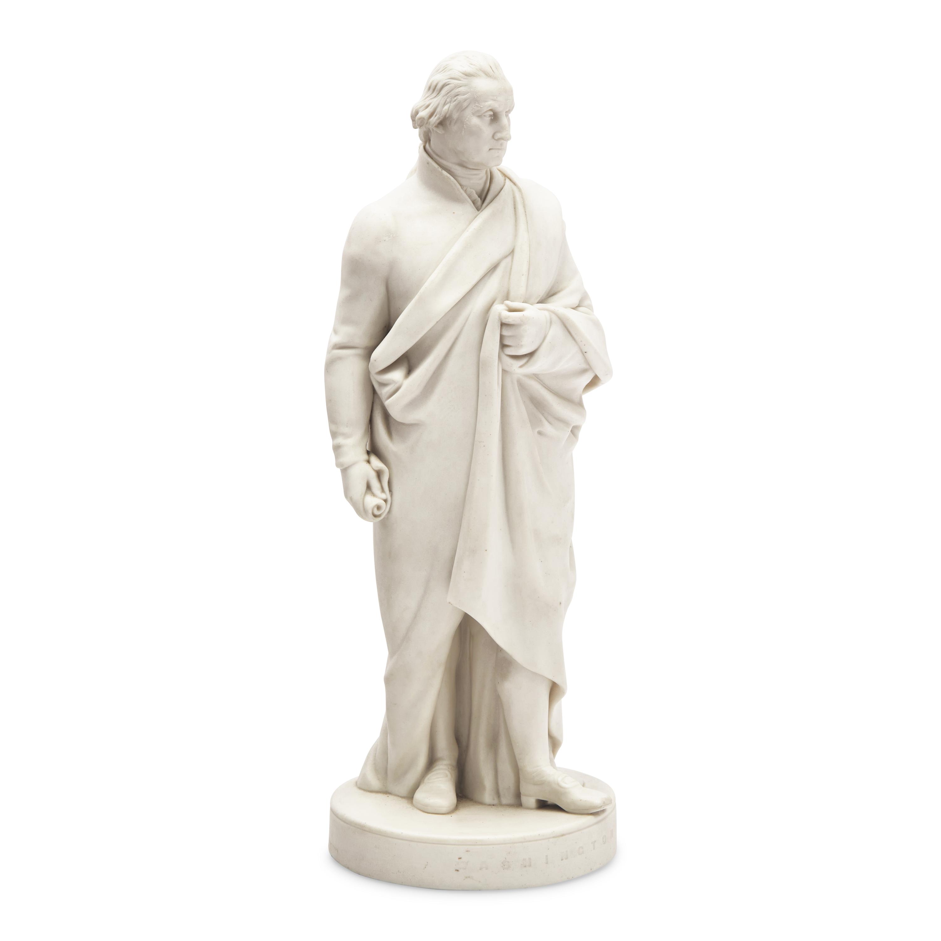 A Parianware Figure of George Washington
