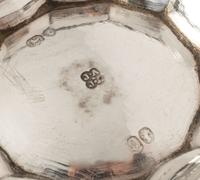 A Victorian Silver Four-Piece Coffee and Tea Service