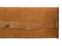 [WILD WEST SHOWS] -- [LILLIE, Gordon W. "Pawnee Bill" (1860-1942)]. A group of 2 items signed by "Pawnee Bill," including wallet and real photo postcard.