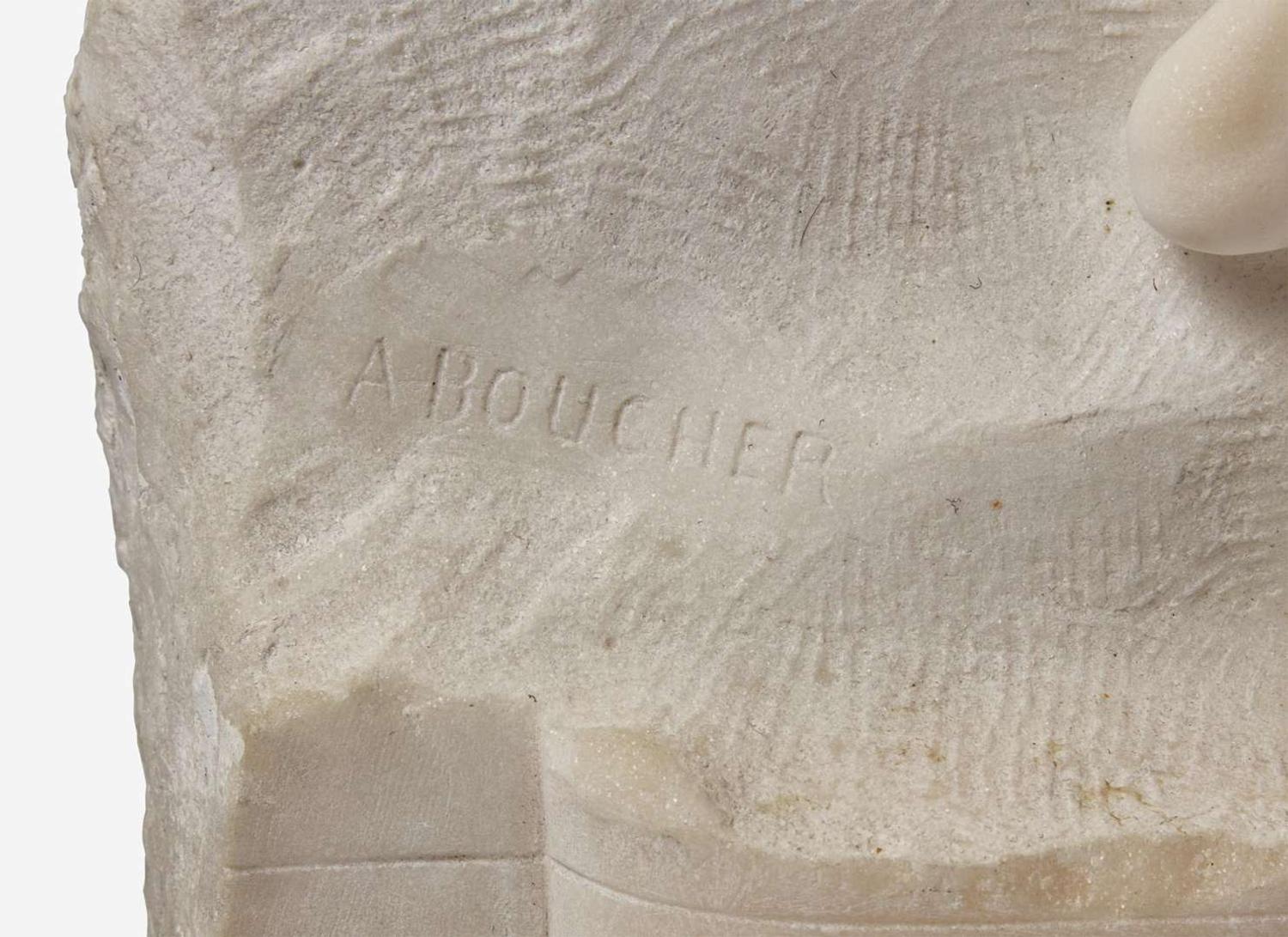 Alfred Boucher (French 1850-1934) - La Philosophie de l’Histoire