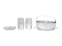 Four Porter Blanchard Silver Table Articles