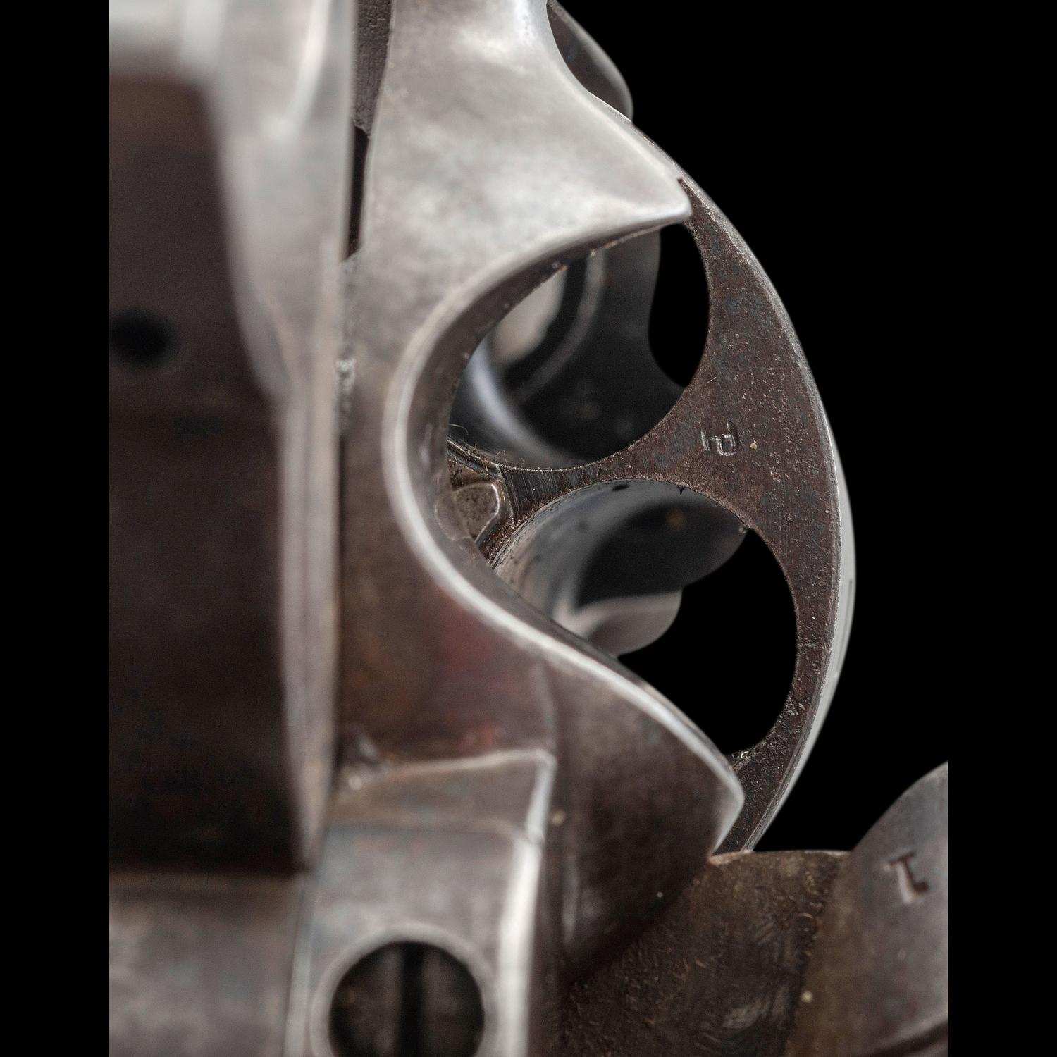 David F Clark Inspected Colt Cavalry Single Action Army Revolver with Kopec Gold Seal Letter