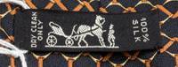 A Group of Three Hermes Silk Ties, 3.15" wide.