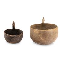 Caddo and Mississippian Effigy Pottery Bowls