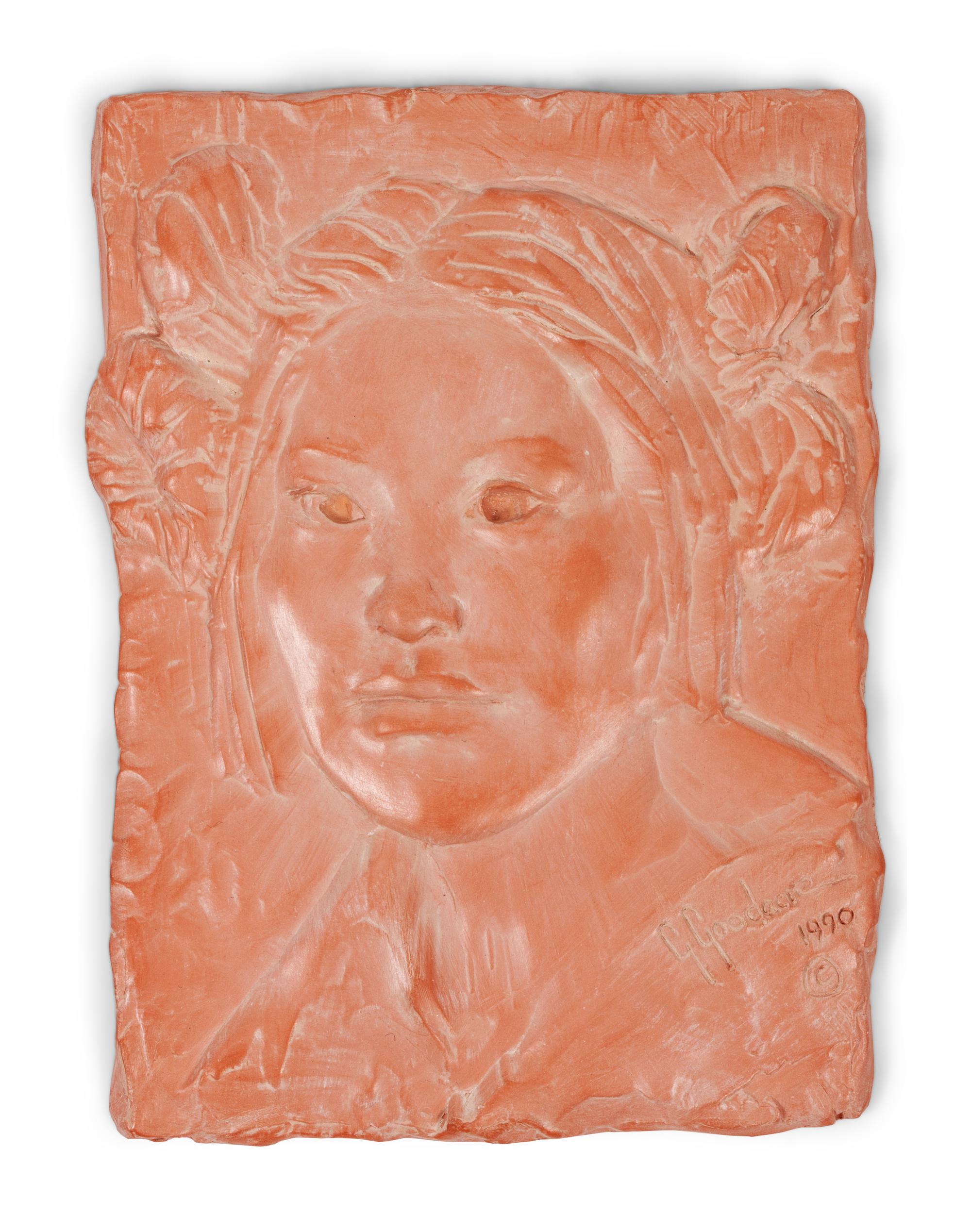 Two Works: Hopi Maiden, 1990 and Winter Babe , 1996