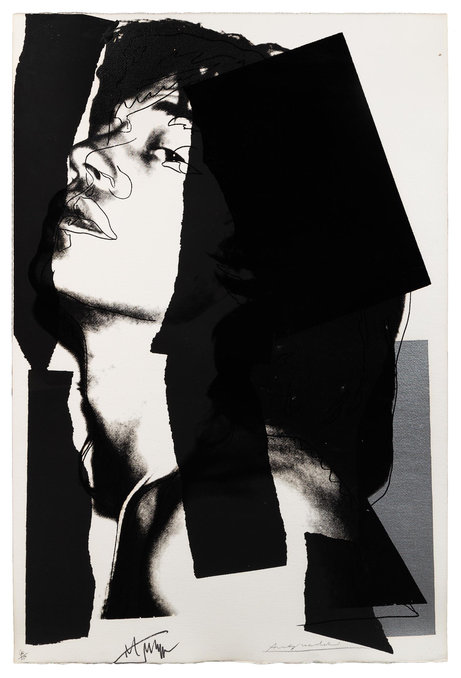 Andy Warhol, (American, 1928-1987), Mick Jagger, 1975