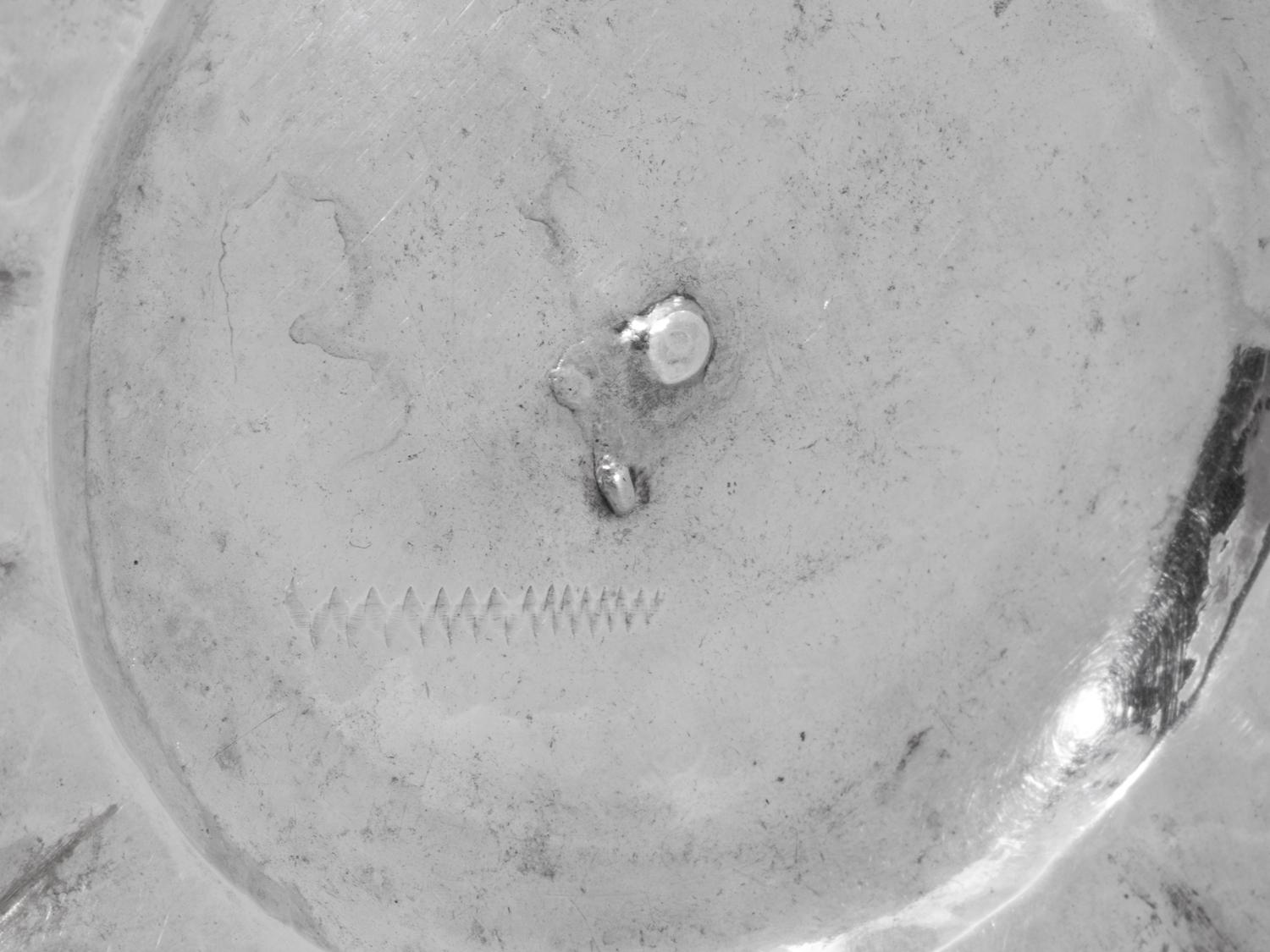 A Pair of Spanish Empire Silver Sweetmeat Dishes