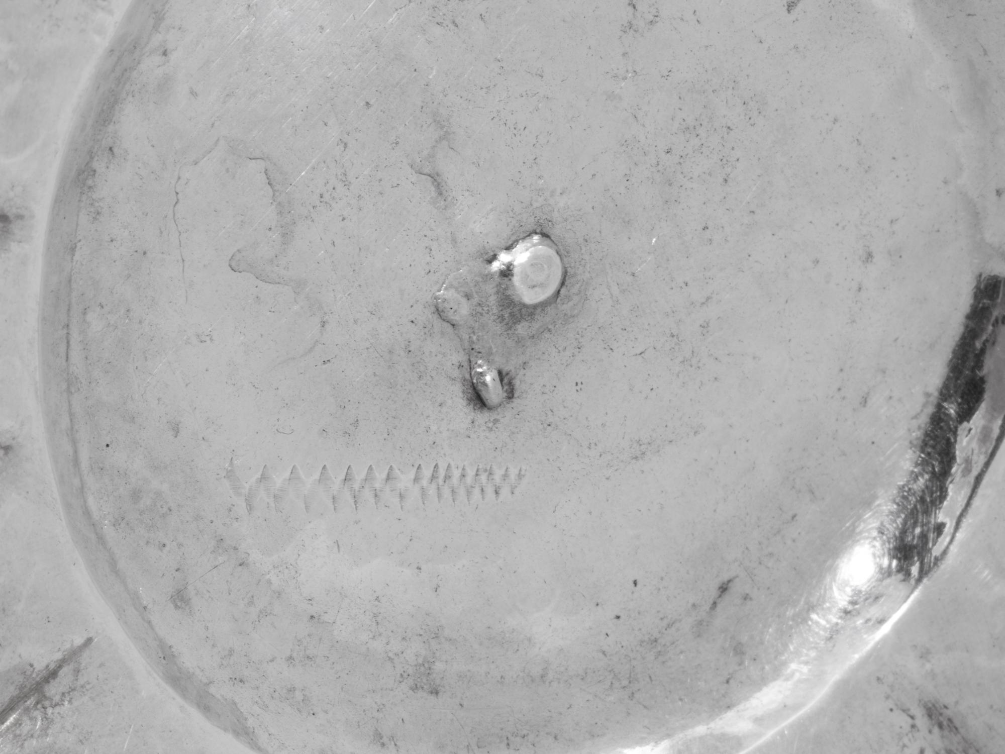 A Pair of Spanish Empire Silver Sweetmeat Dishes