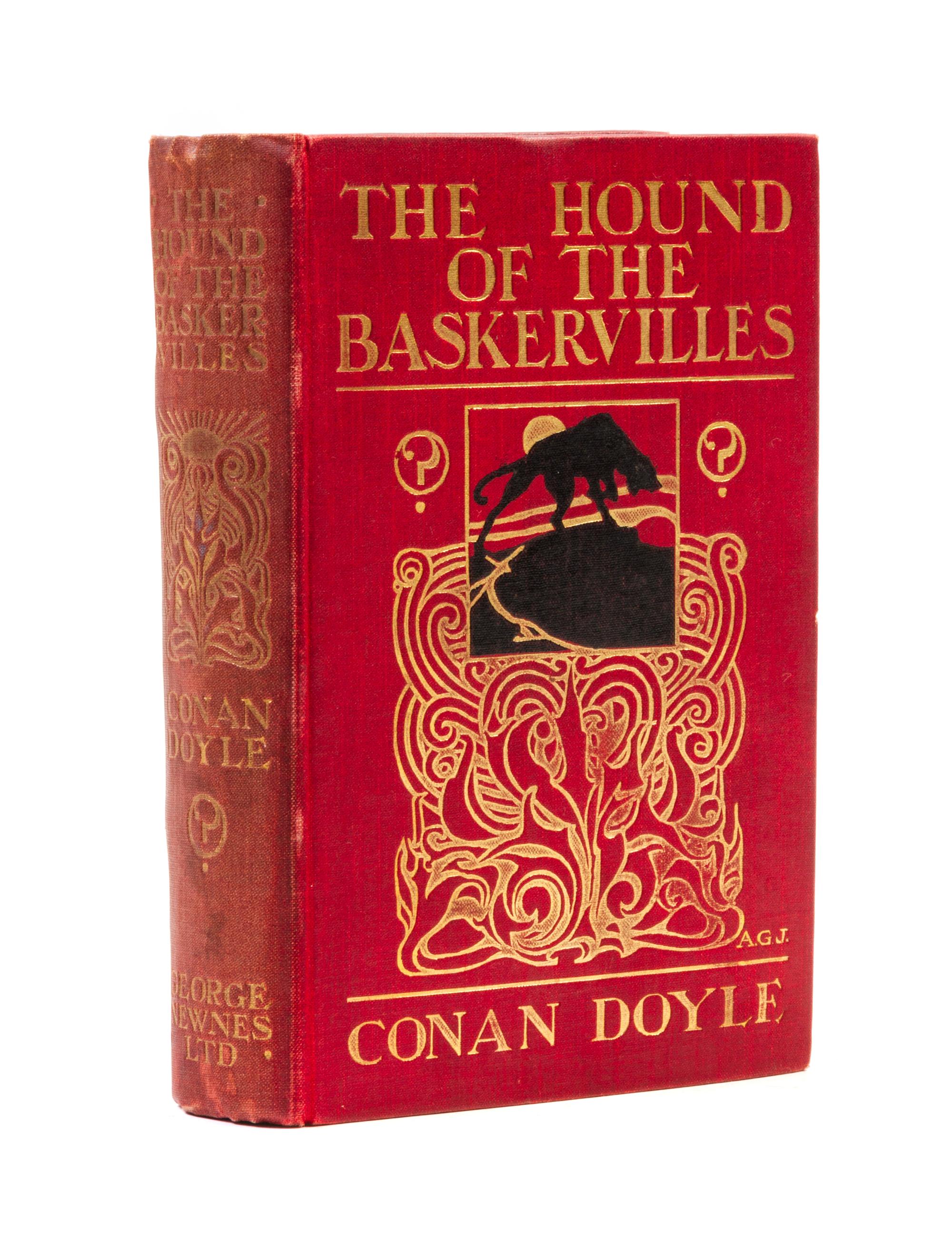 DOYLE, ARTHUR CONAN. The Hound of the Baskervilles. London, 1902. First edition, first issue.