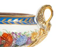 A Paris Porcelain Centerpiece Urn