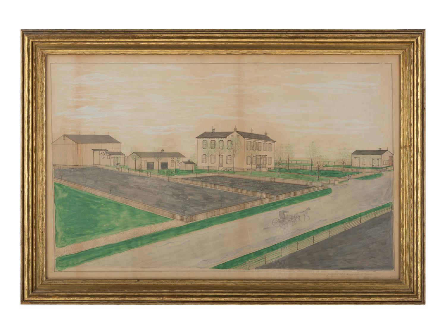 American School, Circa 1890