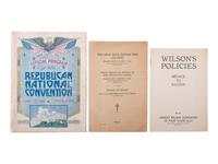 [HUGHES, Charles Evans (1862-1948)]. Ephemera from Hughes's 1916 presidential campaign.