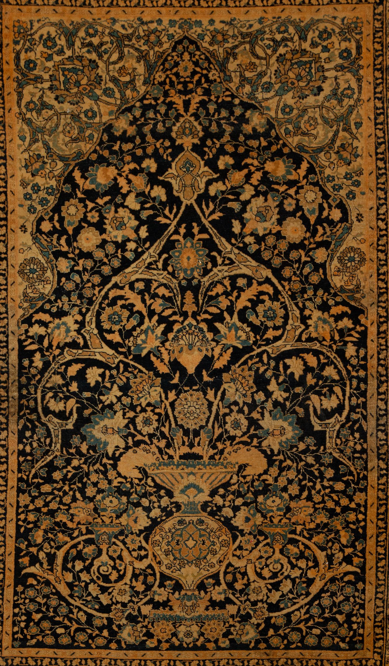 A Khorassan Doroksk Wool Rug
