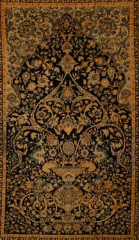 A Khorassan Doroksk Wool Rug