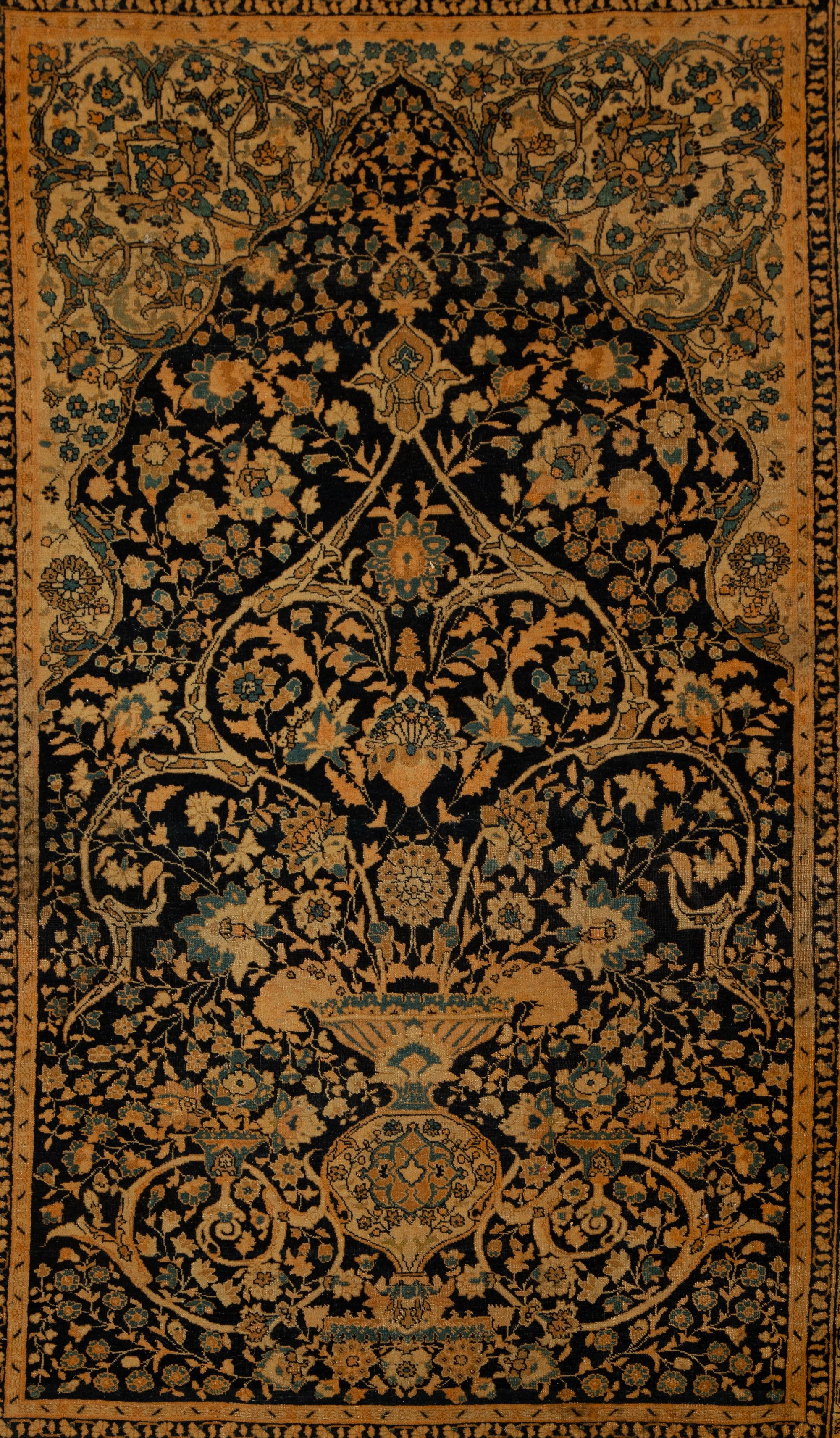 A Khorassan Doroksk Wool Rug