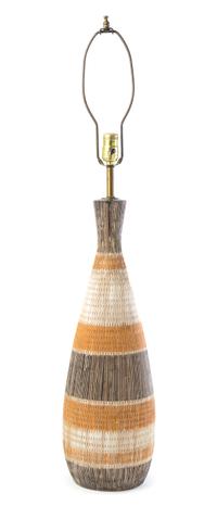 Aldo Londi (Italian, 1911-2003), BITOSSI, a ceramic lamp