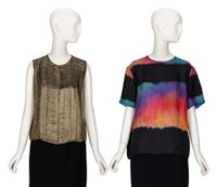 Chanel, Two Silk Blouses
