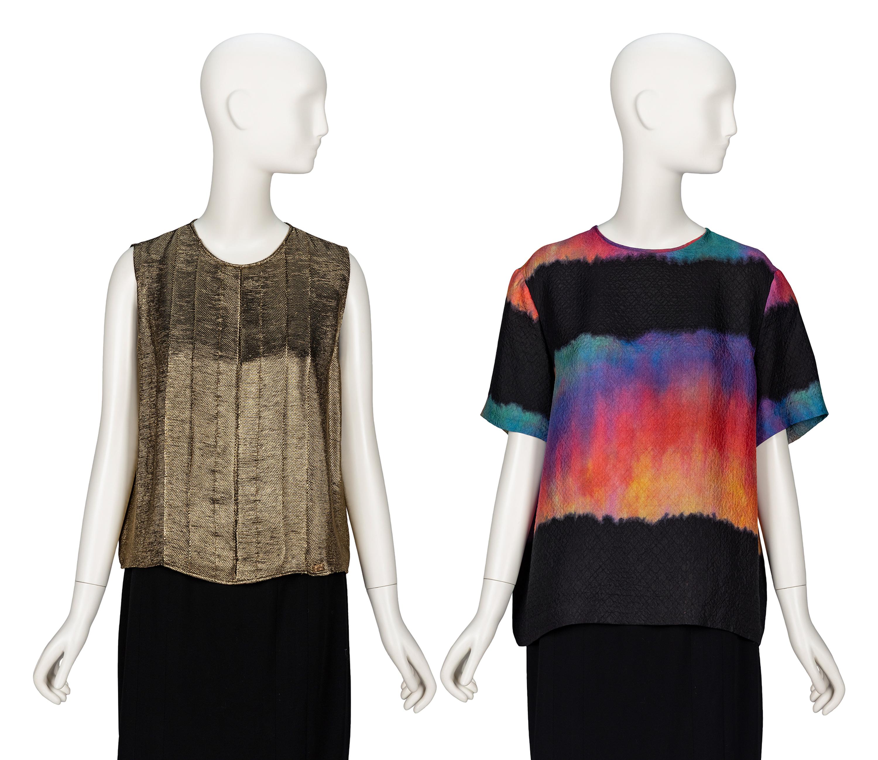 Chanel, Two Silk Blouses