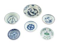 Six Chinese Porcelain Dishes