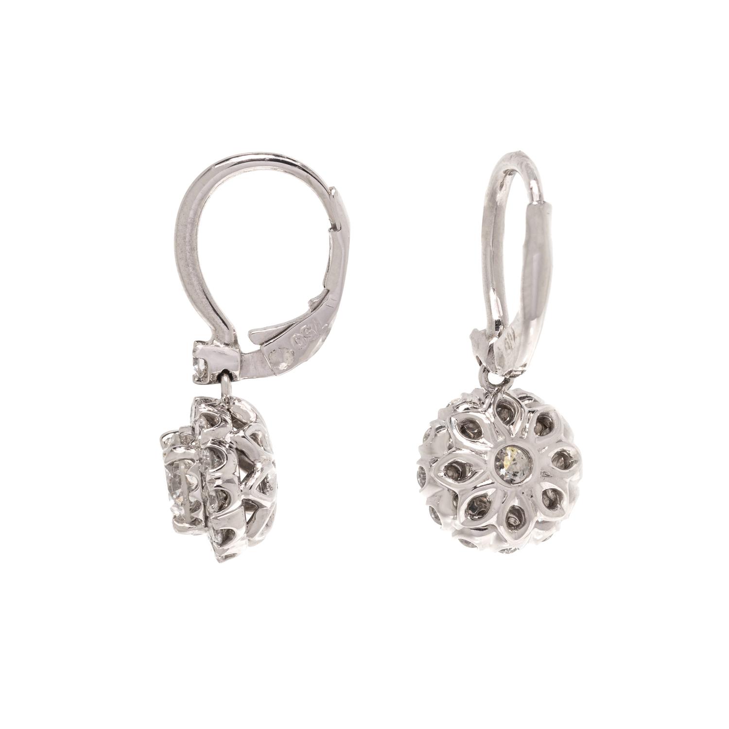 CHRISTOPHER DESIGNS, DIAMOND EARRINGS