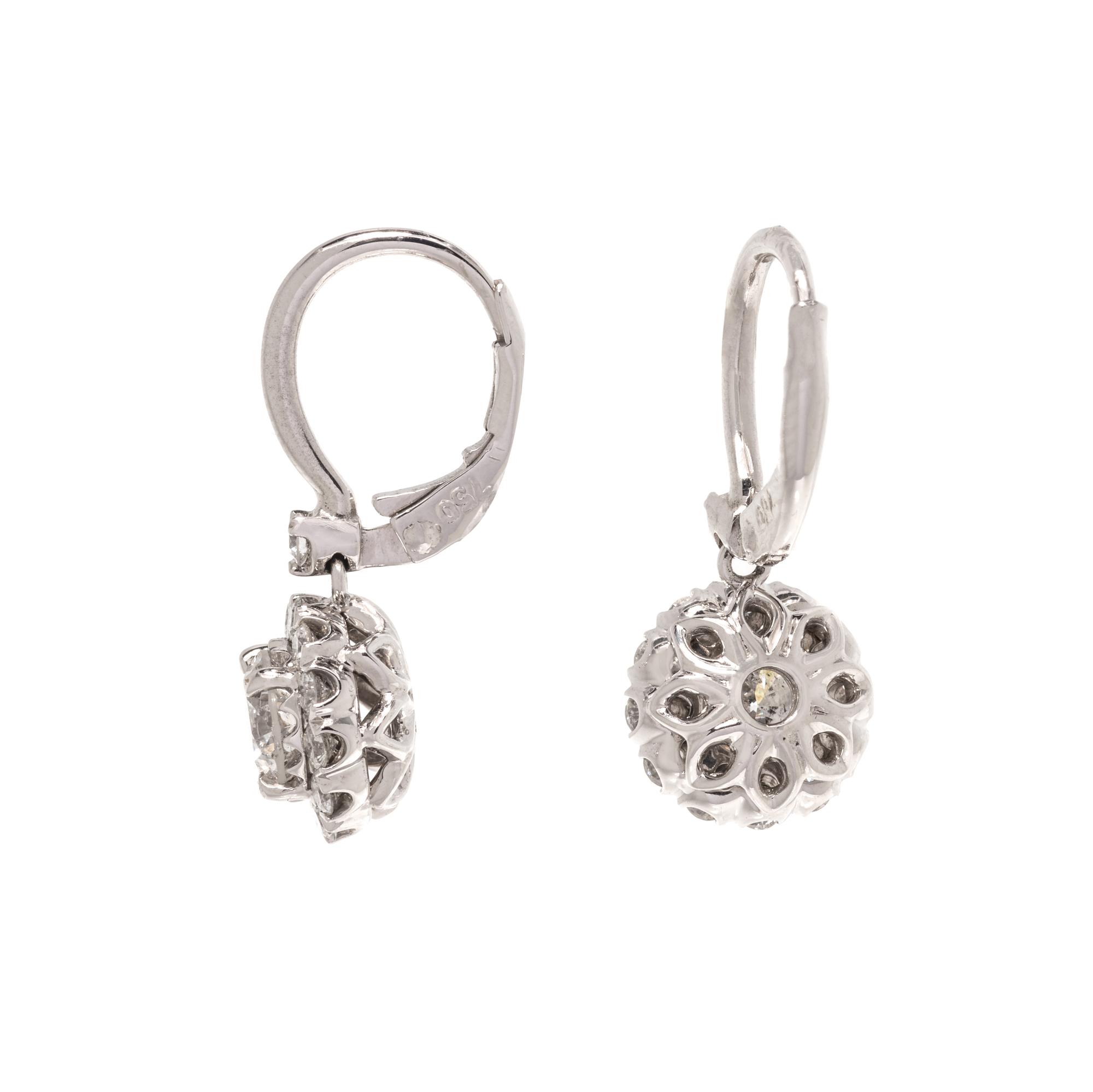 CHRISTOPHER DESIGNS, DIAMOND EARRINGS