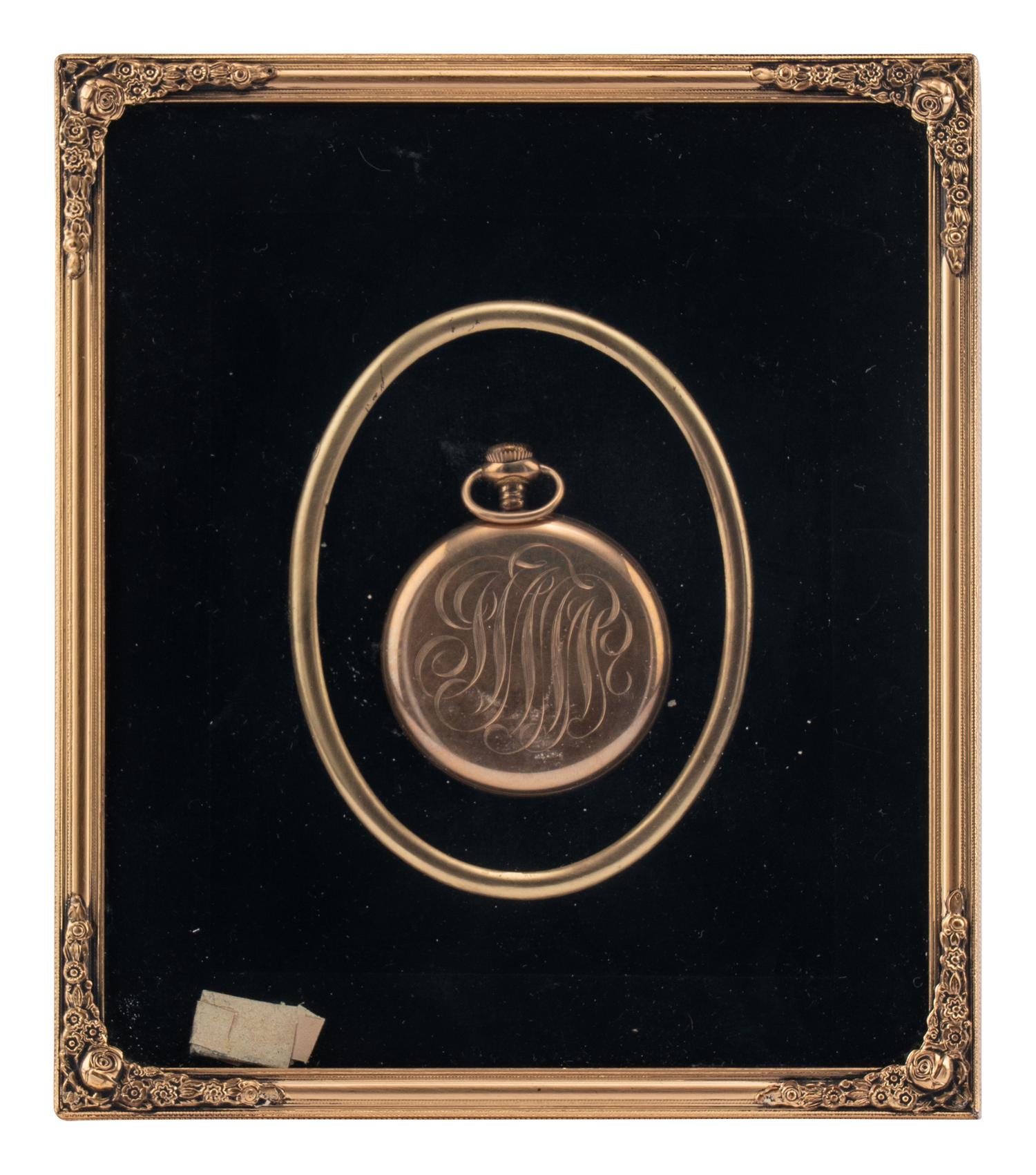 A Gold Pocket Watch