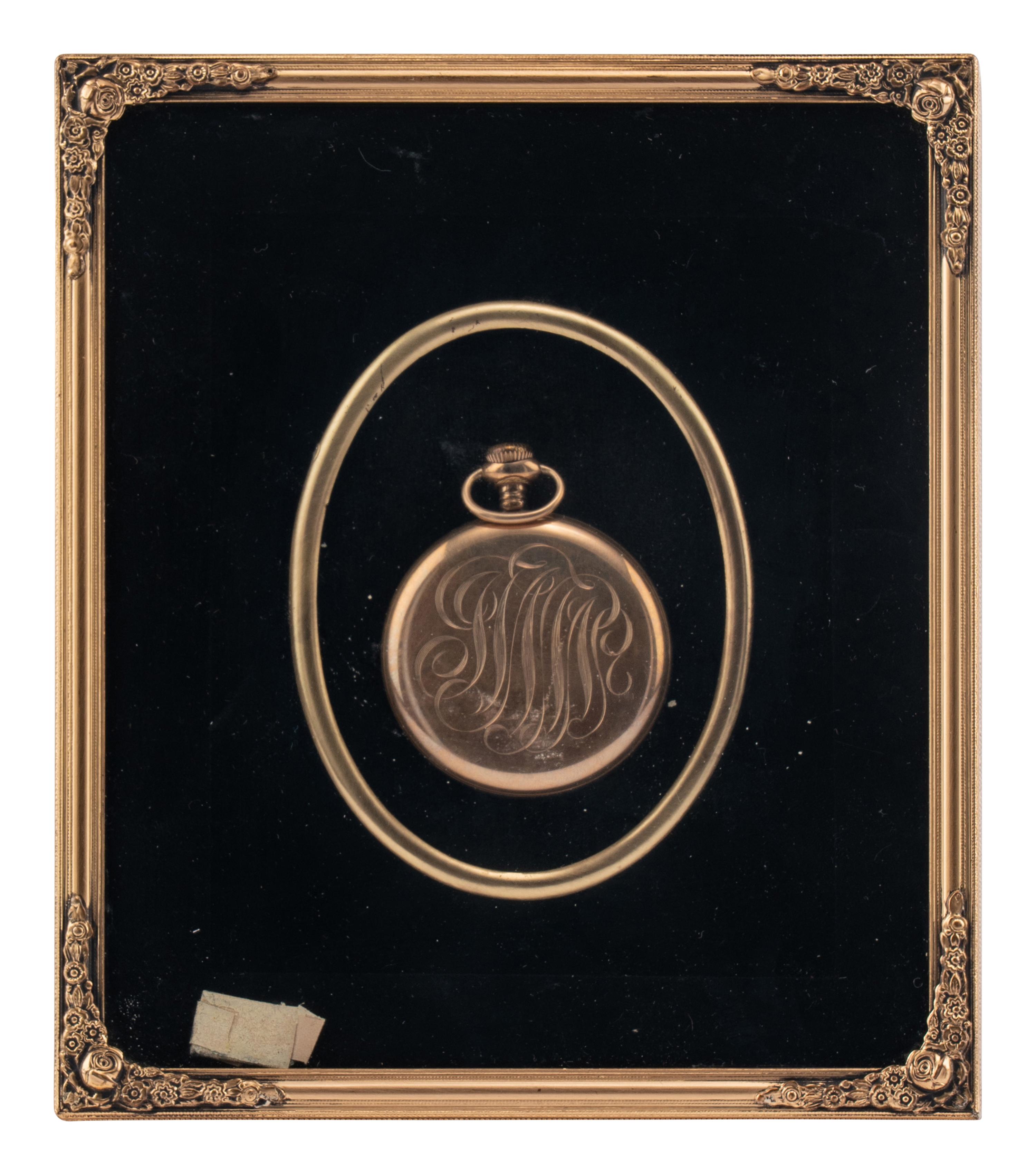 A Gold Pocket Watch