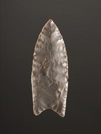 A Hornstone Clovis Point