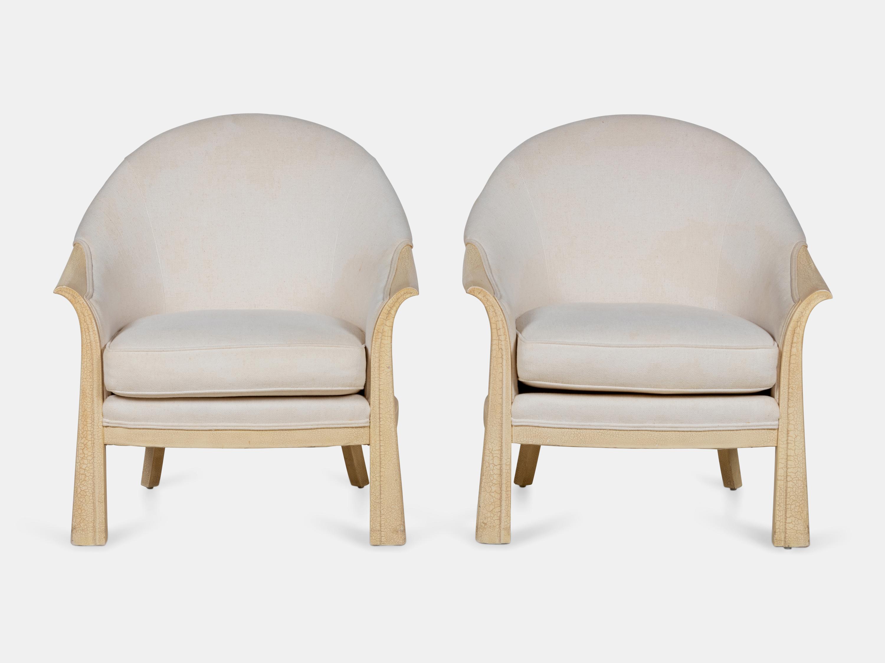 A Pair of Armchairs, Model MF208-217 Produced by Interior Crafts, USA