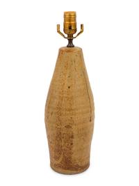 An American Studio Pottery Table Lamp