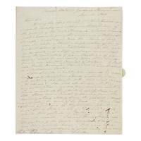 [Natural History] Hooker, William Jackson. Autograph letter, signed