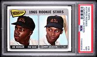 A 1965 Topps Joe Morgan Rookie Baseball Card No. 16 (PSA 7 NM)