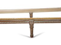 A Louis XVI Gray-Painted Daybed — LATE 18TH CENTURY