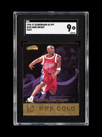 A Group of 1996-97 Score Board Kobe Bryant Rookie Basketball Cards,
