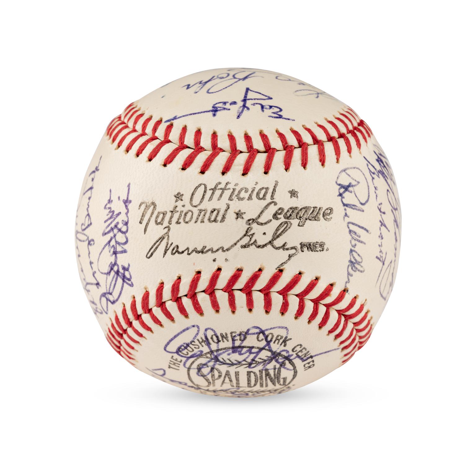 A 1968 New York Mets Team Signed Autograph Baseball Featuring Nolan Ryan and Tom Seaver (Beckett Authentication Services)
