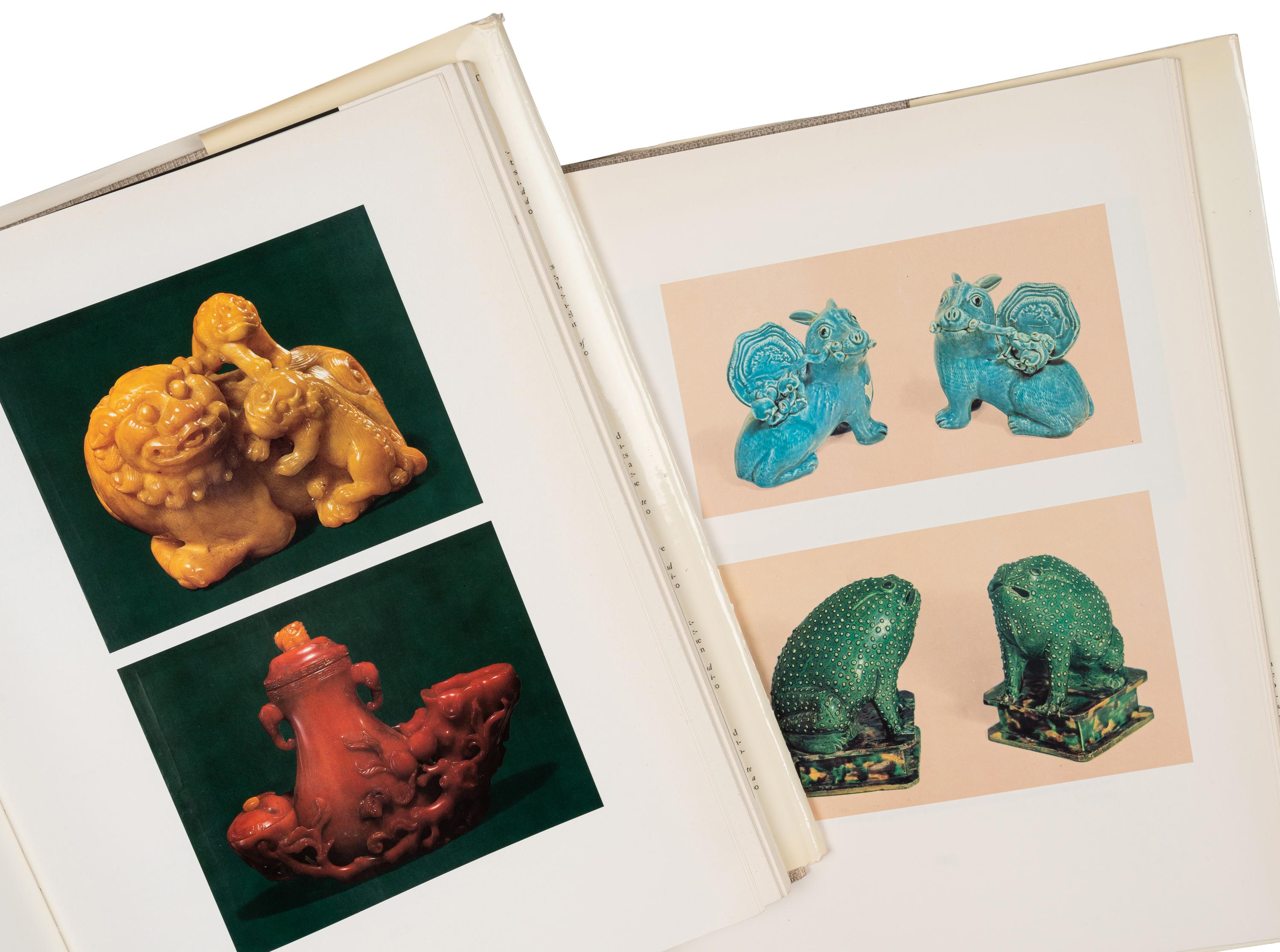 [CHINESE ART] A group of multi-volumed reference works about Chinese Art, comprising: