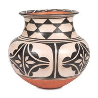 Polychrome Pottery Jar