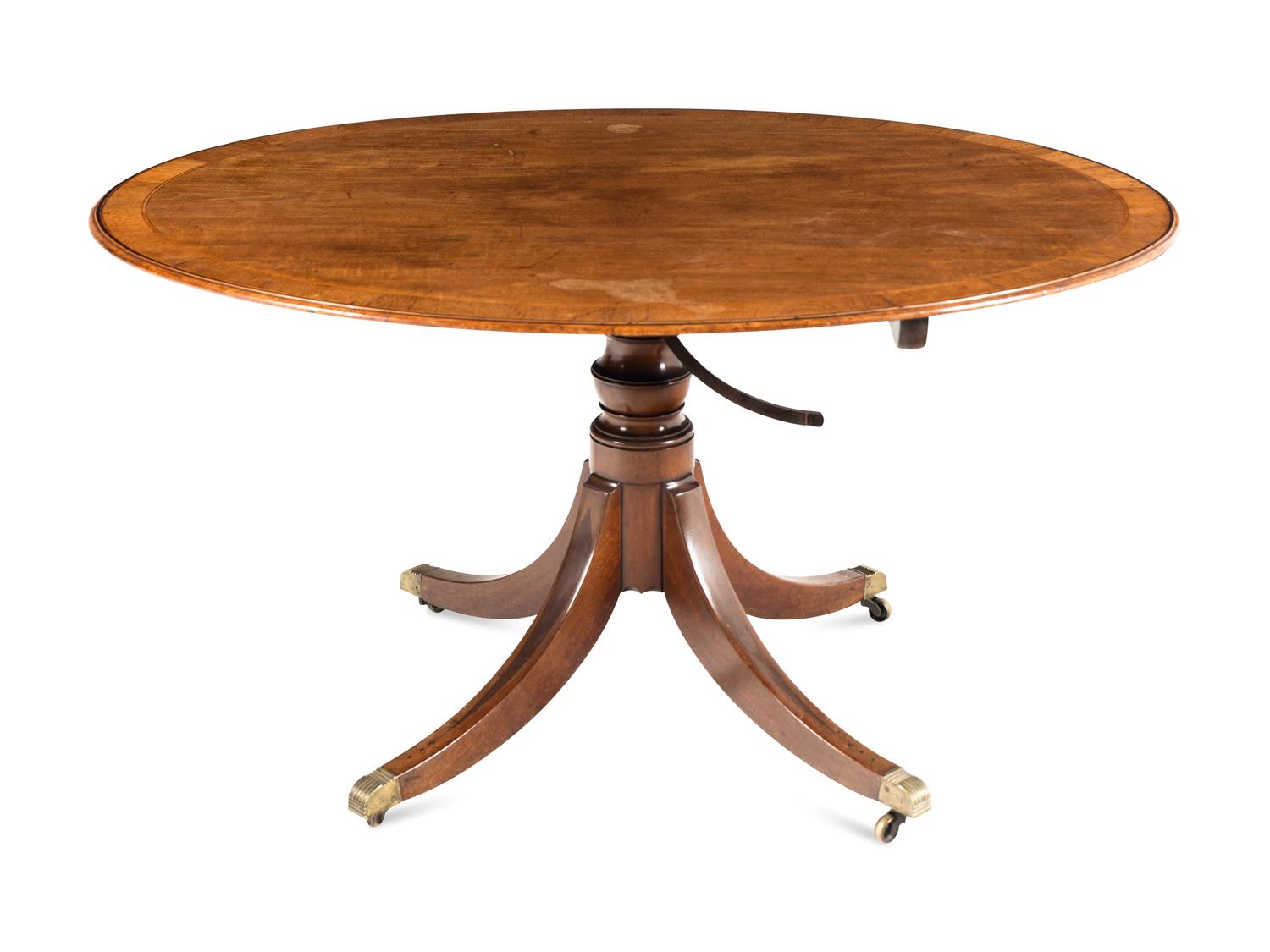 A Regency Mahogany Breakfast Table