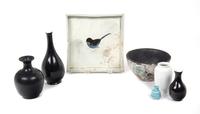 A Group of Miscellaneous Pottery Height of plate 8 x width 8 inches. — 20TH CENTURY